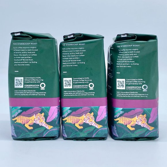 Starbucks Ground Coffee Single-Origin Sumatra Dark Roast 12 oz. Bags (3 Pack) - Picture 3 of 6